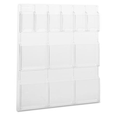 Reveal Clear Literature Displays,12 Comp